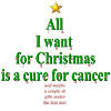 All I want for Christmas is a cure for cancer
